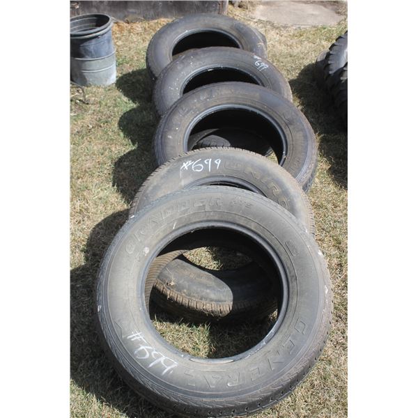 6 tires 245/r17's ( At Adolph's Adolph Pasay 780-942-2153)
