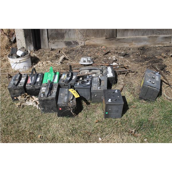 12 Batteries and copper ( At Adolph's Adolph Pasay 780-942-2153)