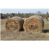Image 3 : 5- bales of mixed hay, approx. 1400 lbs, selling so much each x 5 (6- more bales sell at Lot #711 at
