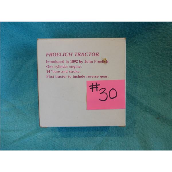 Froelich Tractor 1892 Coin bank