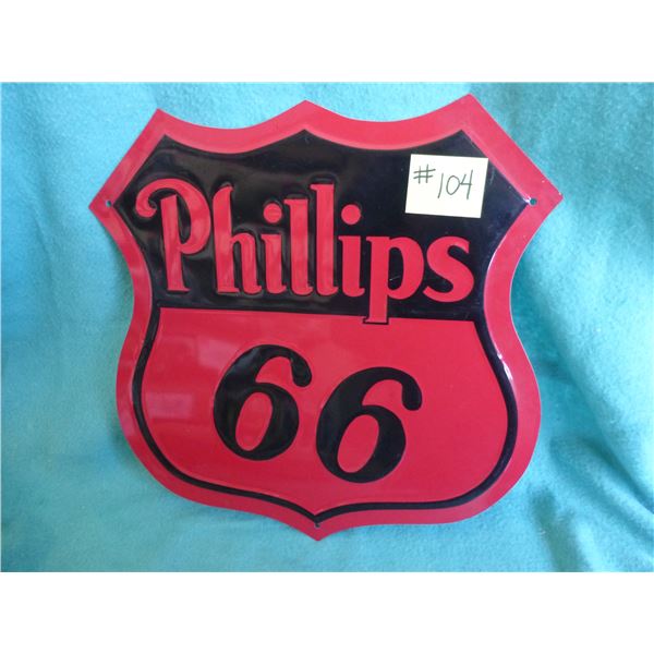 13" x 14" Phillips 66 wall plaque