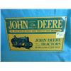 Image 1 : 9" x 15" JD tractor sign
