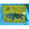 Image 1 : 16" x 12" JD Series A tractor