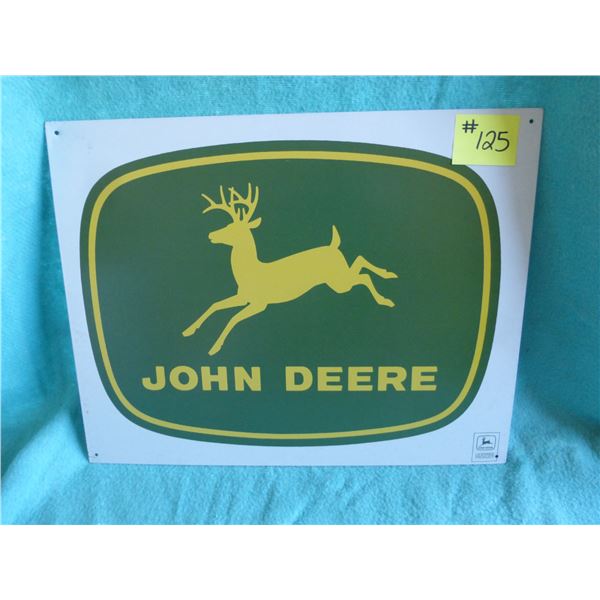 16" x 12" JD sign