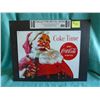Image 1 : 16" x 12" Coca Cola Santa sign