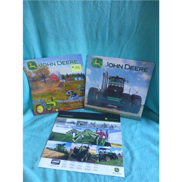 3- 12" Old JD Calendars