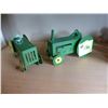 Image 1 : 2- Metal art "John Deere" tractors