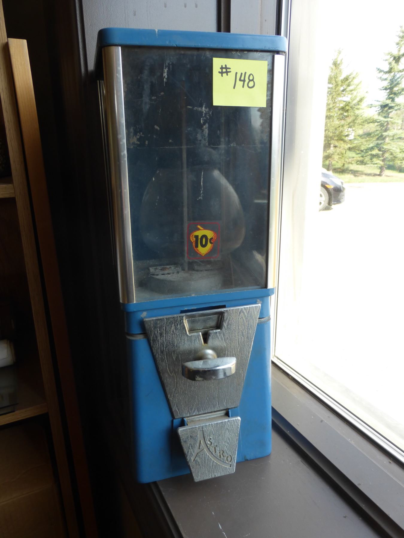 Astro gumball machine, square, approx. 6