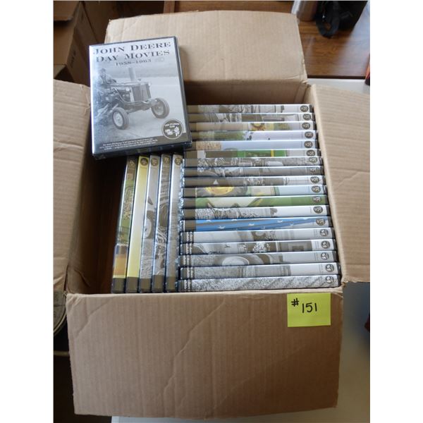 Qty of JD tractor DVDs