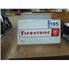 Image 1 : Original Firestone sign, 13"