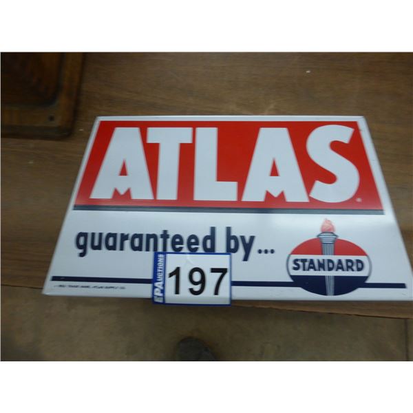14" Atlas sign