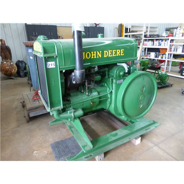 JD Type 'W' Engine #3028, Running (partially rebuilt- new rings, new rad, new head, small scrapes on