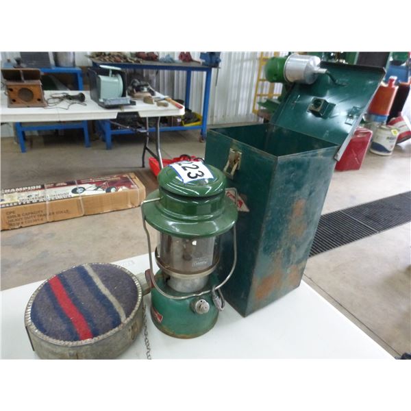 Coleman lantern & canteen