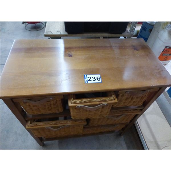 Shelf unit c/w misc.