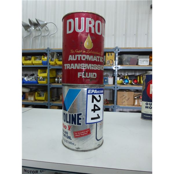 Durol & Havoline oils, full (sell together)