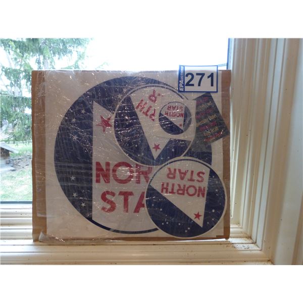 Variety sized Red Crown decals