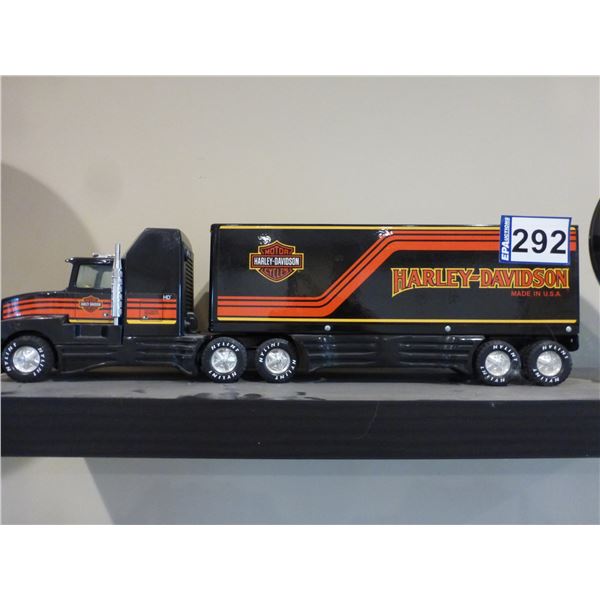 Harley Davidson semi truck, length 24"
