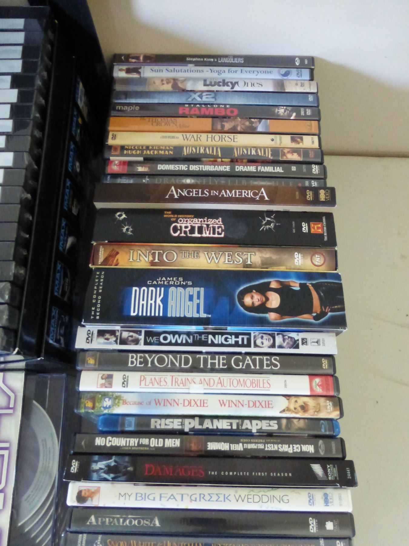Qty of DVDs c/w IMAX ultimate DVD collection