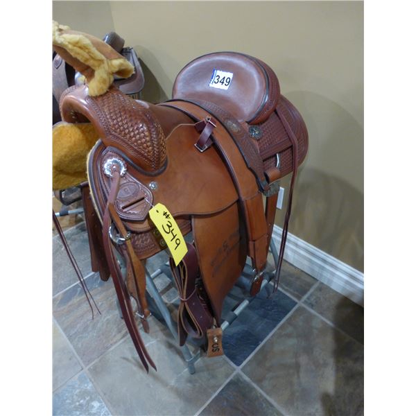 Vic Bennet 100 year Calgary stampede centennial saddle (never used)