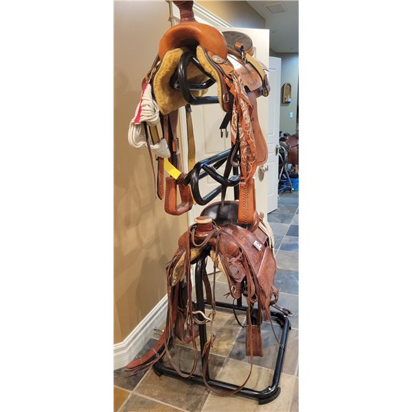 New Dumor, 3 tier saddle rack (Rack Only)