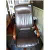 Image 1 : Office chair, leather