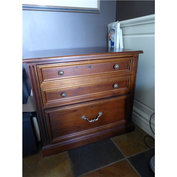 File drawers, 30"H x 34"W x 23"D