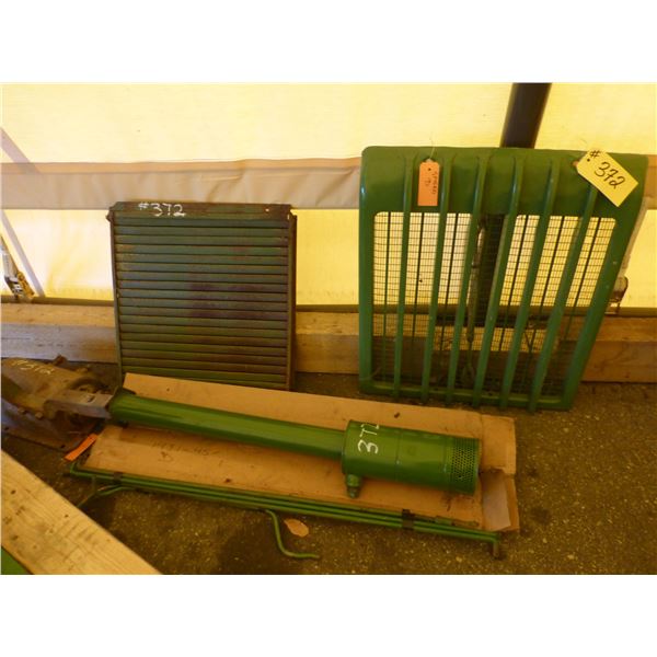 Louvers and grill for a Model D