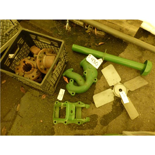 Qty of parts for JD Model  A