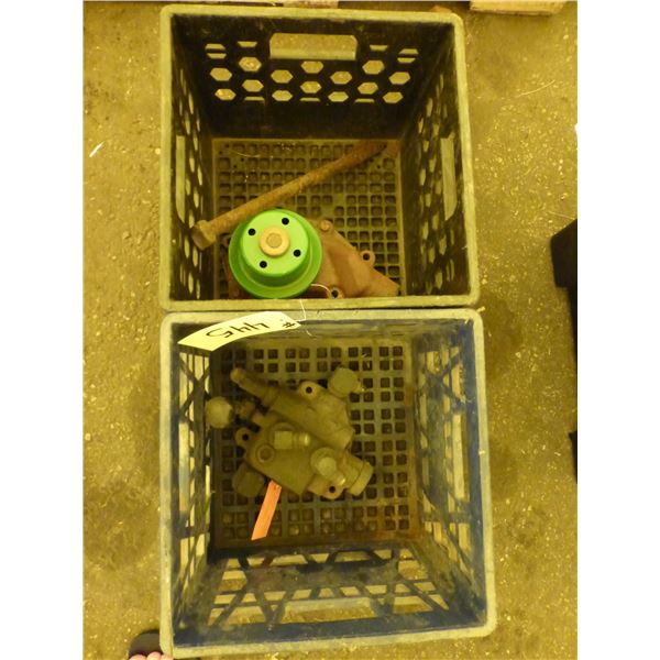 Water pump & hyd. Valve