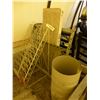 Image 1 : Magazine racks, foam pads, door hatch frame, roll of alum. (tan colored)