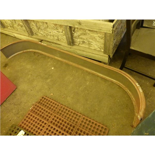 PR of trailer fenders for Tri axle trailer, 89" x 9"