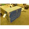 Image 1 : Blue job box, approx. 24"x12"x 18" c/w qty of floor registers, various sizes
