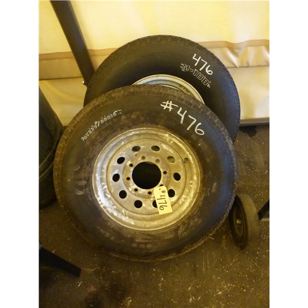 2- 16" wheels & tires