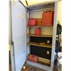 Image 3 : Elec. Cabinet, 86"H x 41"W x 14"Dc/w assort. Jerry cans