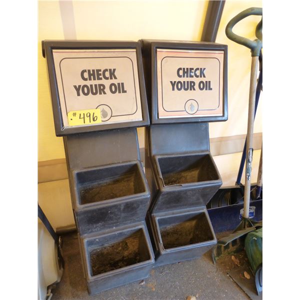 2- Vintage windshield washer stations