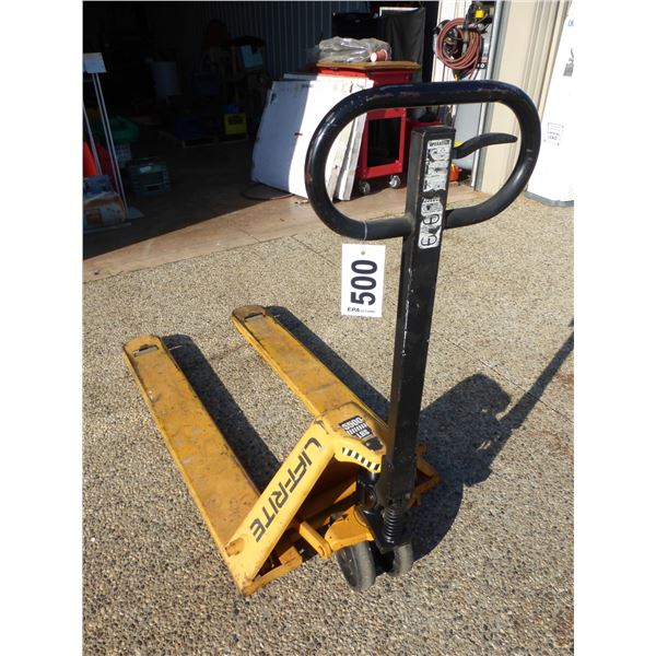 Pallet Jack, 5500 lb capacity (to be picked up after June 6th)