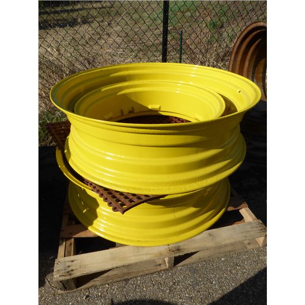 2- 40" x 12" JD wheels & 1- 30"x 10" wheel