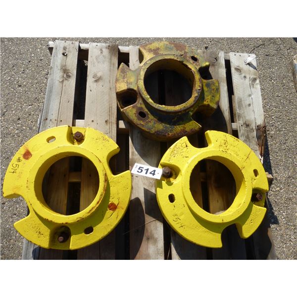 3- Wheel weights JD Model D