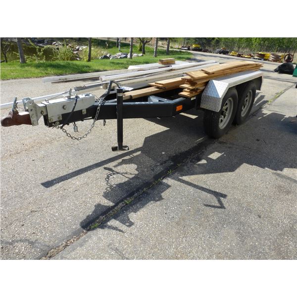 Trailer c/w surge brakes 12' x 5', #4TCSU10634H610475