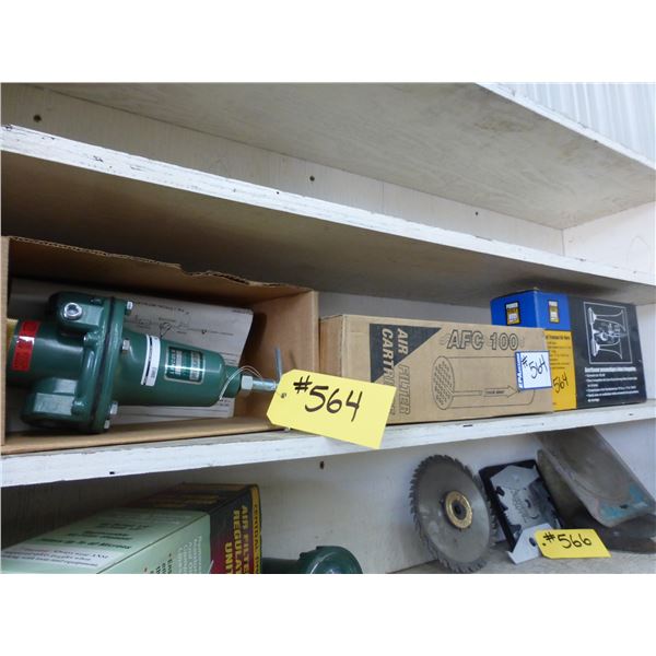 Air regulator, air filter and air horns