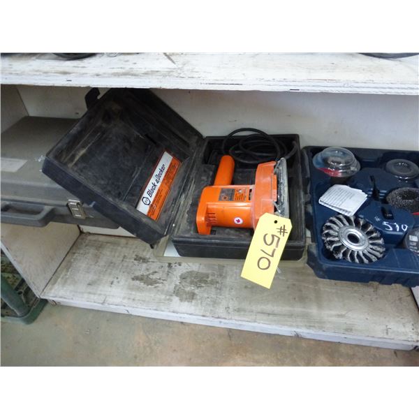 B&D sander, grinder access. & fuel injection tool kit