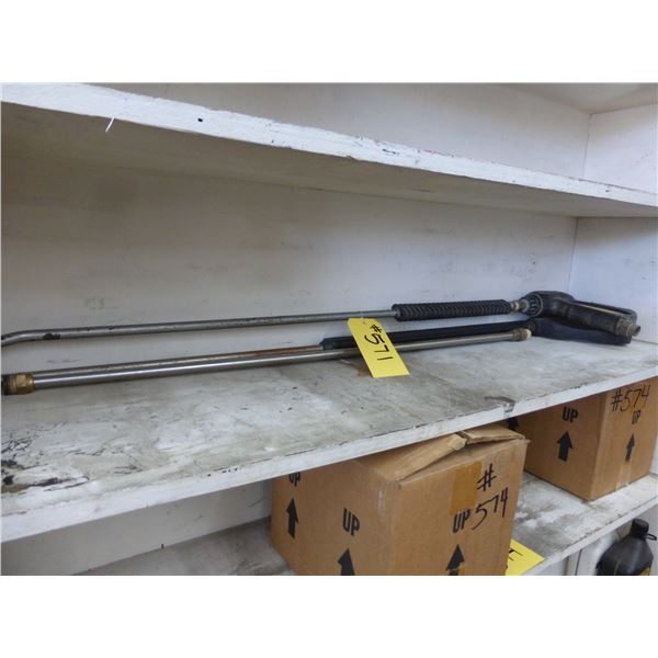 2- Pressure washer guns