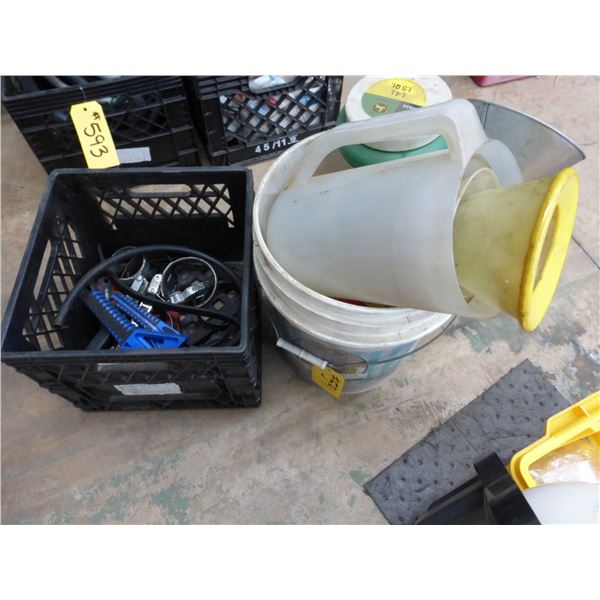 Oil filter wrenches & qty of funnels