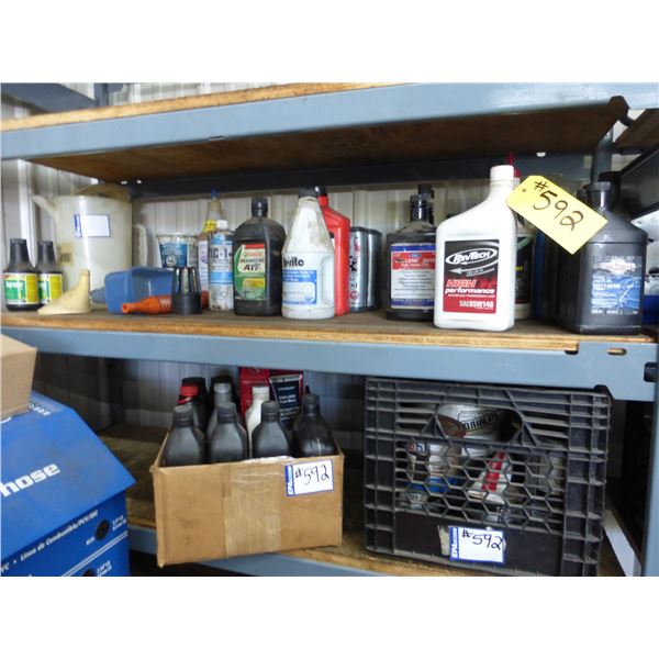 Qty of oils & grease