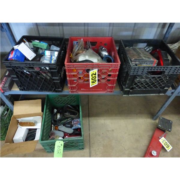 Tractor lights and misc. parts