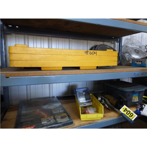 Chain fall, come-a-long, solar panel, bin covers etc.