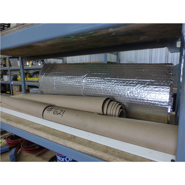 Weed control, fabric, kraft paper and bug zapper