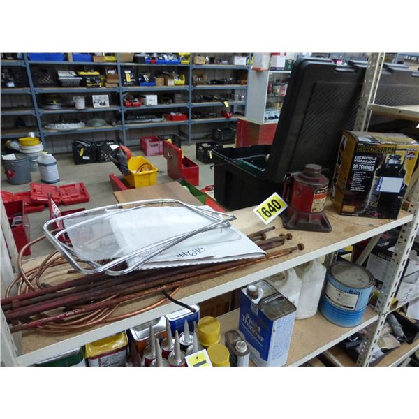 Hyd. Jacks and gas pump parts