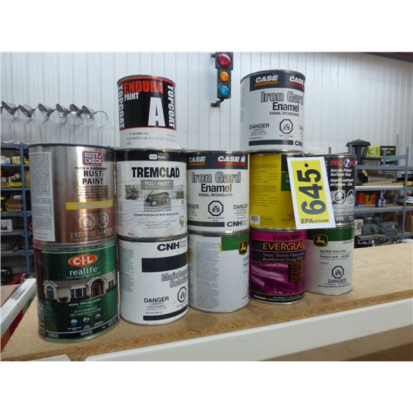 Qty of paint & spray paint