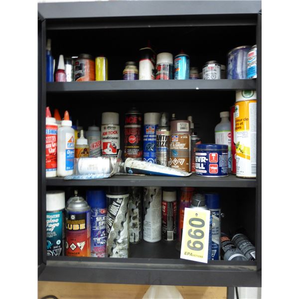 Aerosol grease, lubes and gasket maker